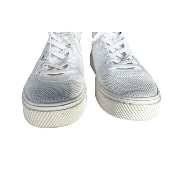 Cariuma 4Ocean Women's Sz 10 Off White Knit High-Top Sneakers Lace Up Casual - Picture 4 of 14